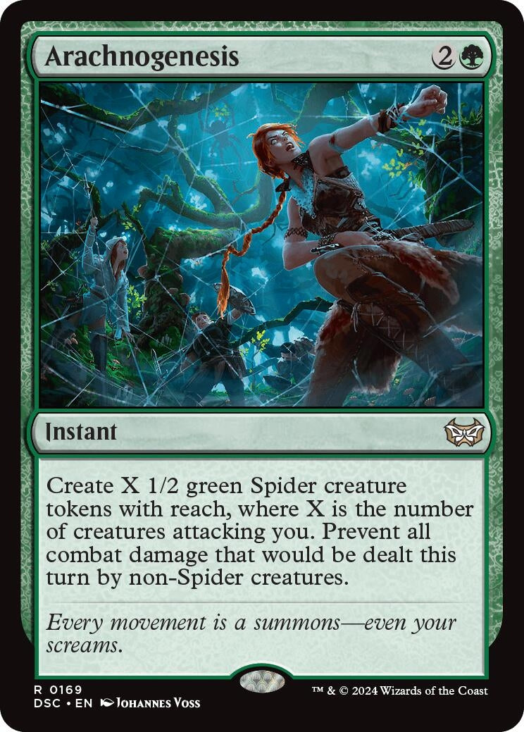 Image for Arachnogenesis (169) (DSC) - Magic: The Gathering