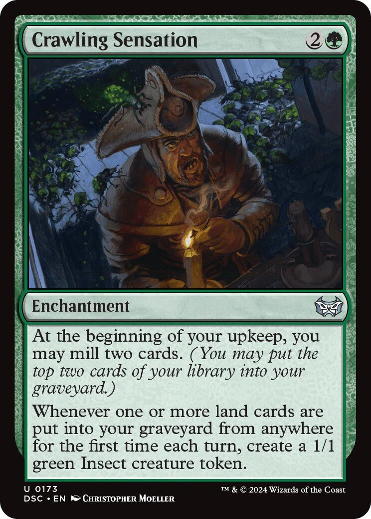 Image for Crawling Sensation (173) (DSC) - Magic: The Gathering