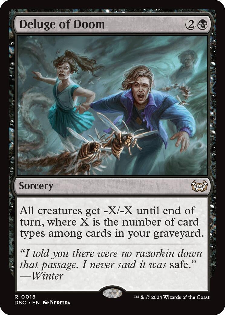Image for Deluge of Doom (18) (DSC) - Magic: The Gathering