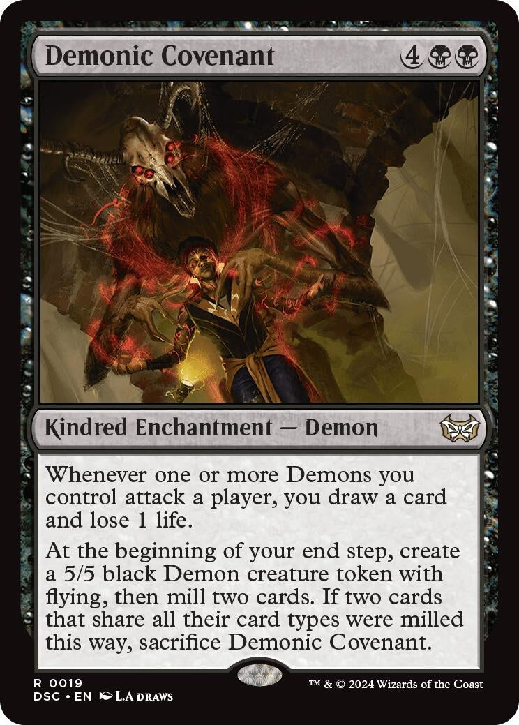 Image for Demonic Covenant (19) (DSC) - Magic: The Gathering