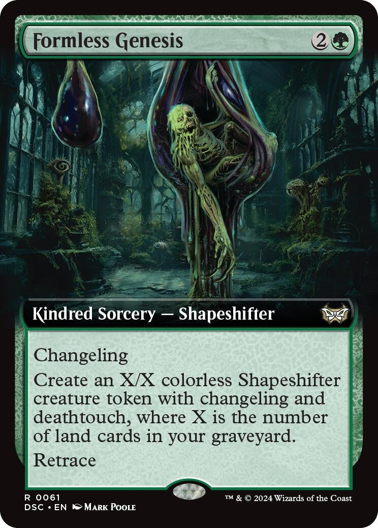 Image for Formless Genesis (Extended Art) (61) (DSC) - Magic: The Gathering