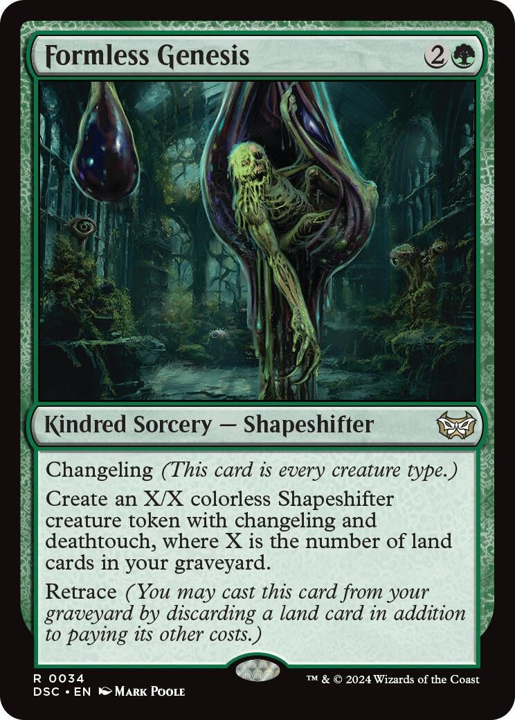 Image for Formless Genesis (34) (DSC) - Magic: The Gathering