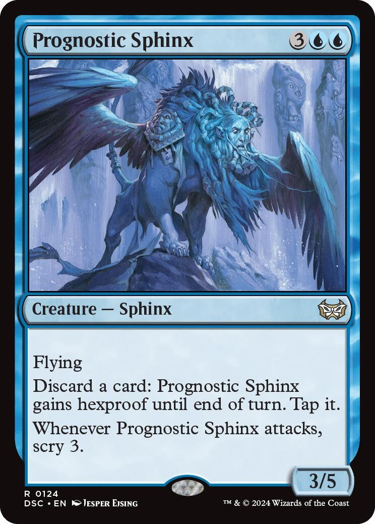 Image for Prognostic Sphinx (124) (DSC) - Magic: The Gathering