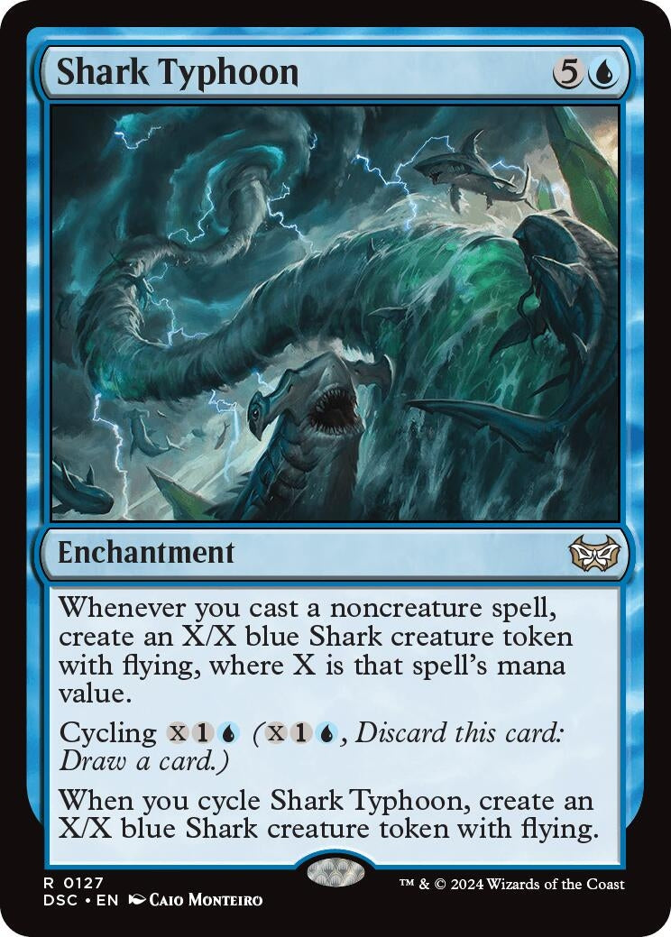 Image for Shark Typhoon (127) (DSC) - Magic: The Gathering