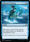 Image for Thirst for Meaning (129) (DSC) - Magic: The Gathering