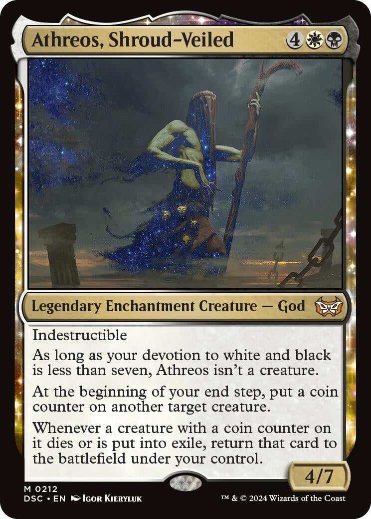 Image for Athreos, Shroud-Veiled (212) (DSC) - Magic: The Gathering