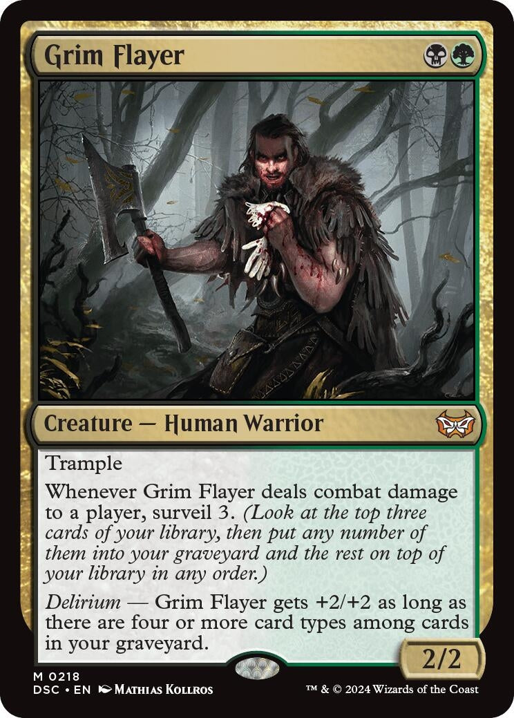 Image for Grim Flayer (218) (DSC) - Magic: The Gathering