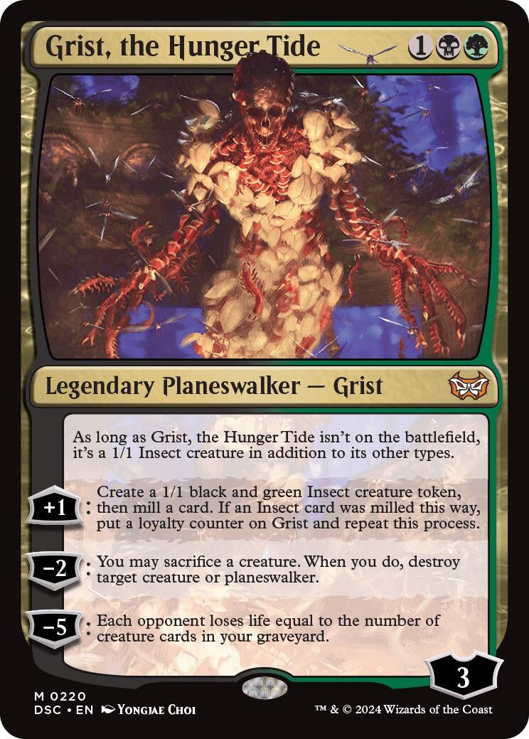 Image for Grist, the Hunger Tide (220) (DSC) - Magic: The Gathering