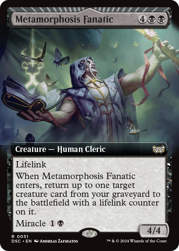 Image for Metamorphosis Fanatic (Extended Art) (51) (DSC) - Magic: The Gathering