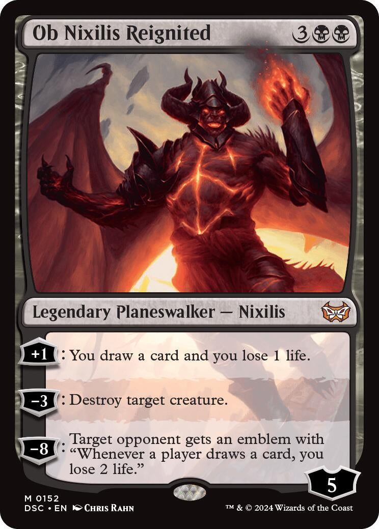 Image for Ob Nixilis Reignited (152) (DSC) - Magic: The Gathering