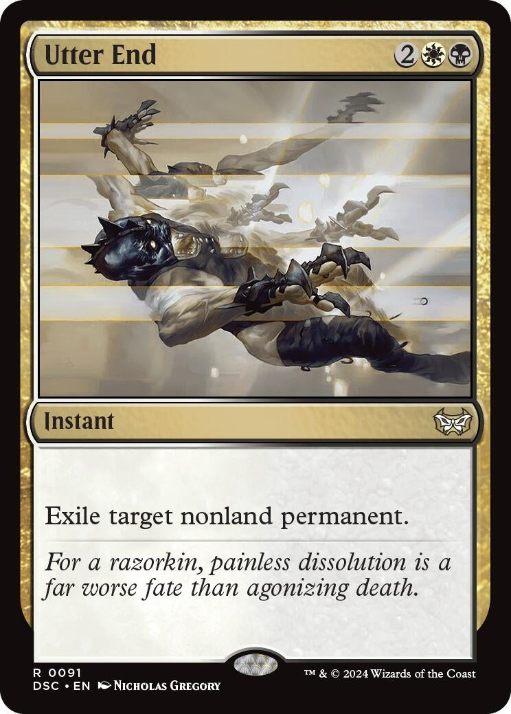 Image for Utter End (91) (DSC) - Magic: The Gathering