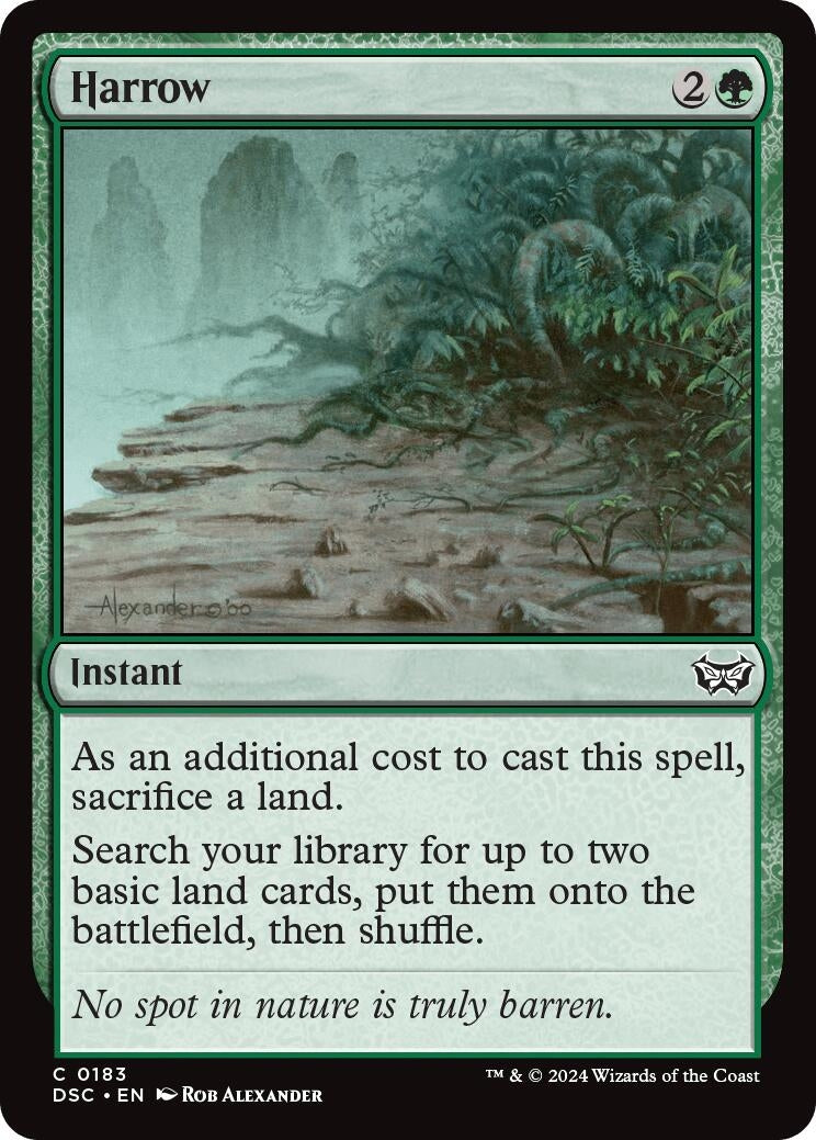 Image for Harrow (183) (DSC) - Magic: The Gathering