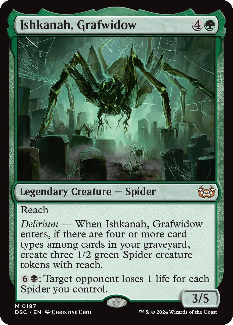 Image for Ishkanah, Grafwidow (187) (DSC) - Magic: The Gathering