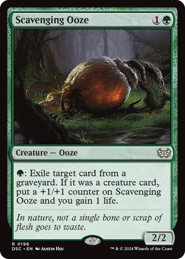 Image for Scavenging Ooze (196) (DSC) - Magic: The Gathering
