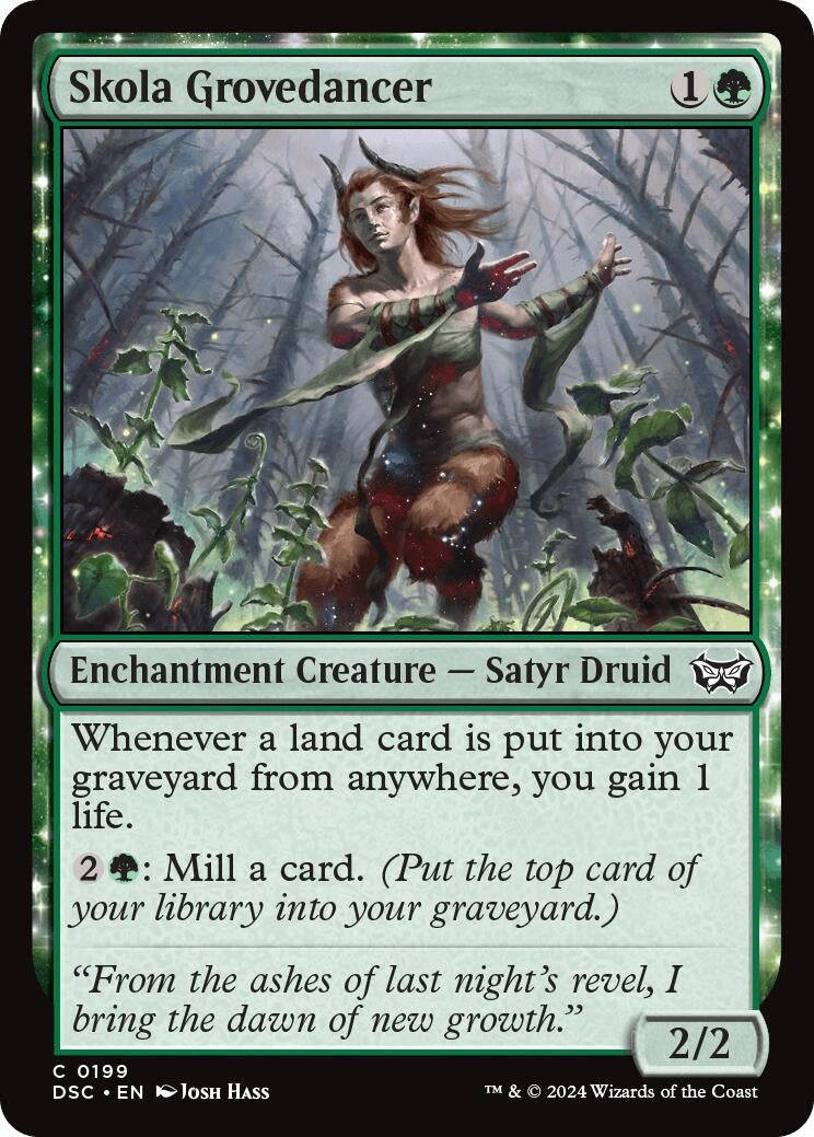 Image for Skola Grovedancer (199) (DSC) - Magic: The Gathering
