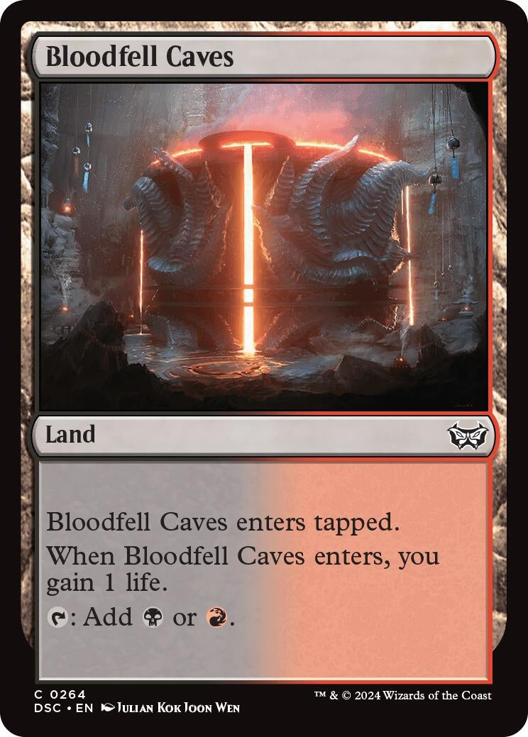 Image for Bloodfell Caves (264) (DSC) - Magic: The Gathering