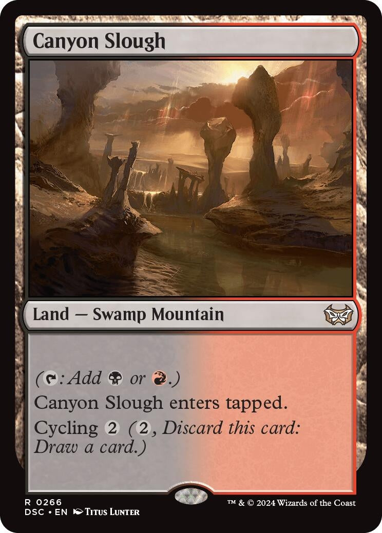 Image for Canyon Slough (266) (DSC) - Magic: The Gathering
