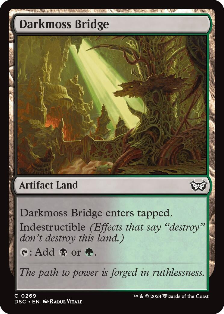 Image for Darkmoss Bridge (269) (DSC) - Magic: The Gathering