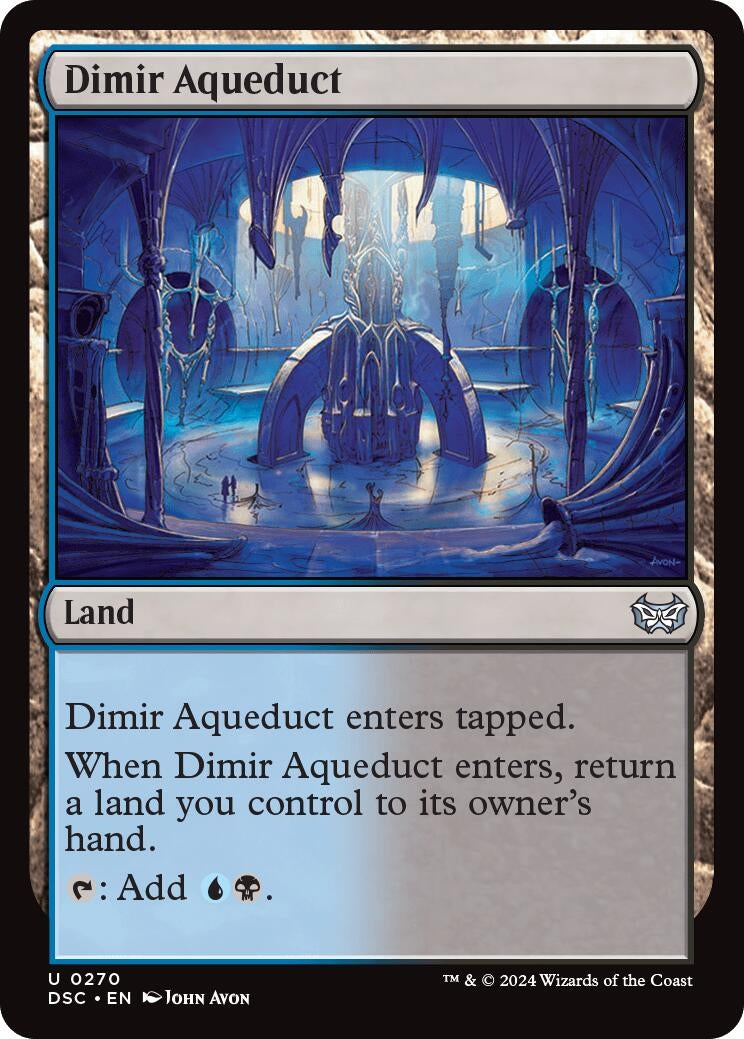 Image for Dimir Aqueduct (270) (DSC) - Magic: The Gathering
