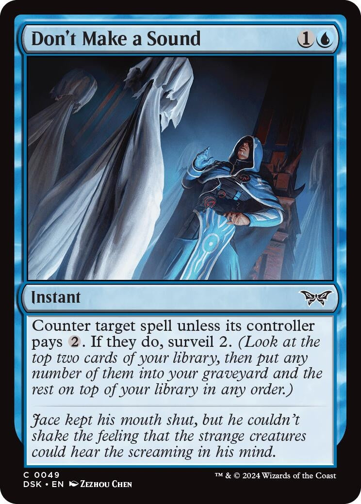 Image for Don't Make a Sound (49) (DSK) - Magic: The Gathering