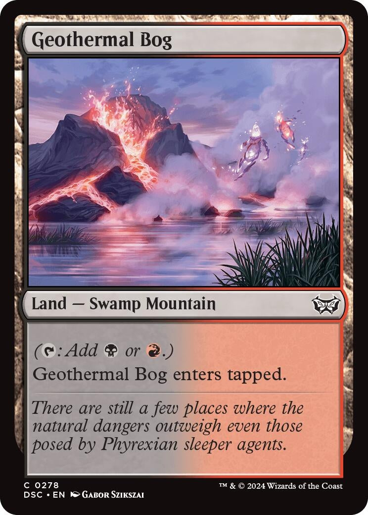 Image for Geothermal Bog (278) (DSC) - Magic: The Gathering