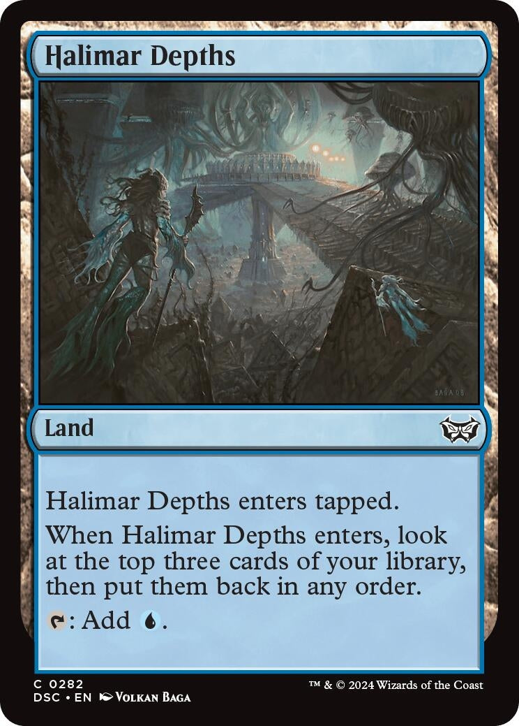 Image for Halimar Depths (282) (DSC) - Magic: The Gathering