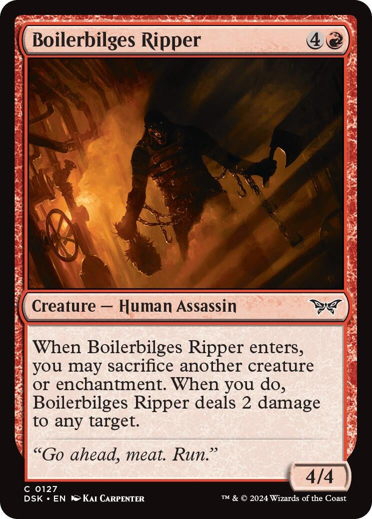 Image for Boilerbilges Ripper (127) (DSK) - Magic: The Gathering