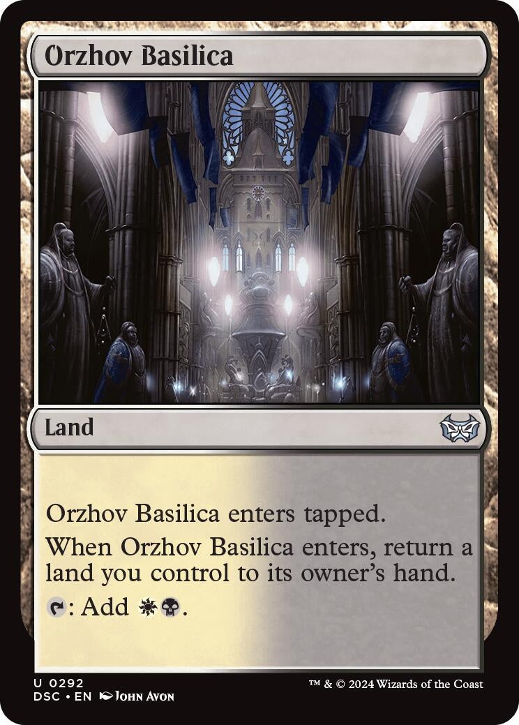 Image for Orzhov Basilica (292) (DSC) - Magic: The Gathering