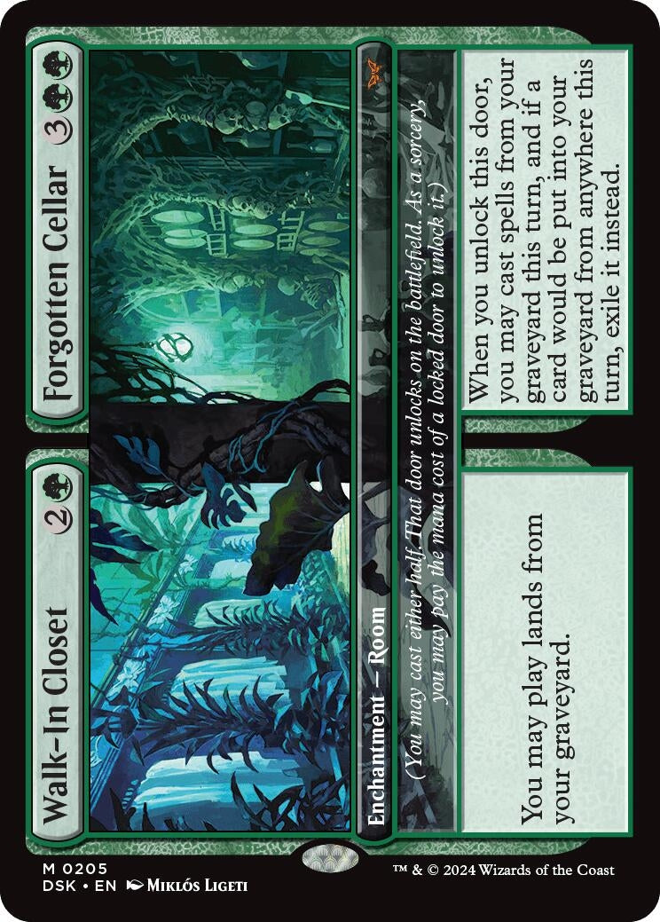 Image for Walk-In Closet // Forgotten Cellar (205) (DSK) - Magic: The Gathering