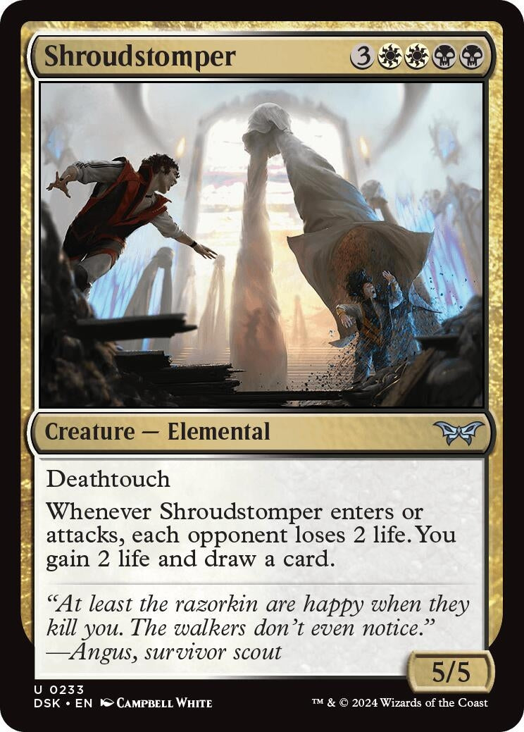 Image for Shroudstomper (233) (DSK) - Magic: The Gathering