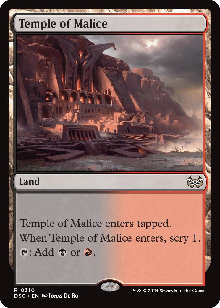 Image for Temple of Malice (310) (DSC) - Magic: The Gathering