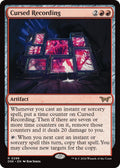 Image for Cursed Recording (0296) (296) (DSK) - Magic: The Gathering