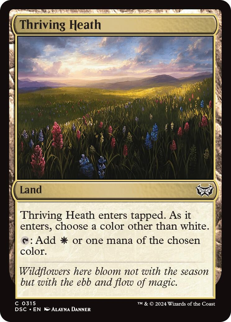 Image for Thriving Heath (315) (DSC) - Magic: The Gathering