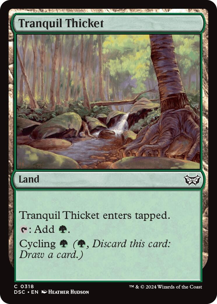 Image for Tranquil Thicket (318) (DSC) - Magic: The Gathering