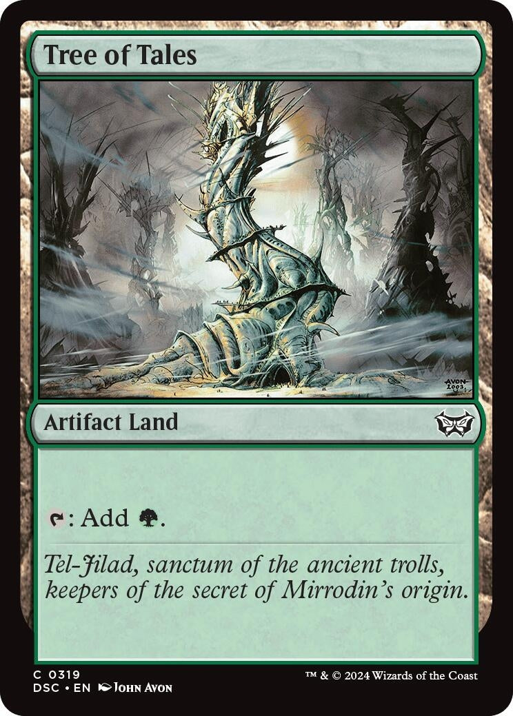 Image for Tree of Tales (319) (DSC) - Magic: The Gathering