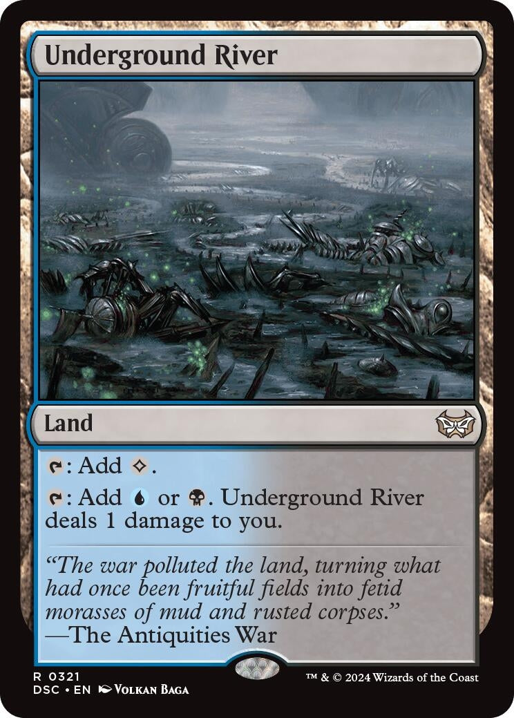 Image for Underground River (321) (DSC) - Magic: The Gathering