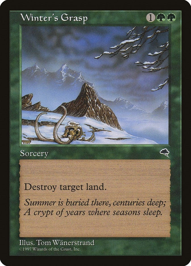 Image for Winter's Grasp (265) (TMP) - Magic: The Gathering