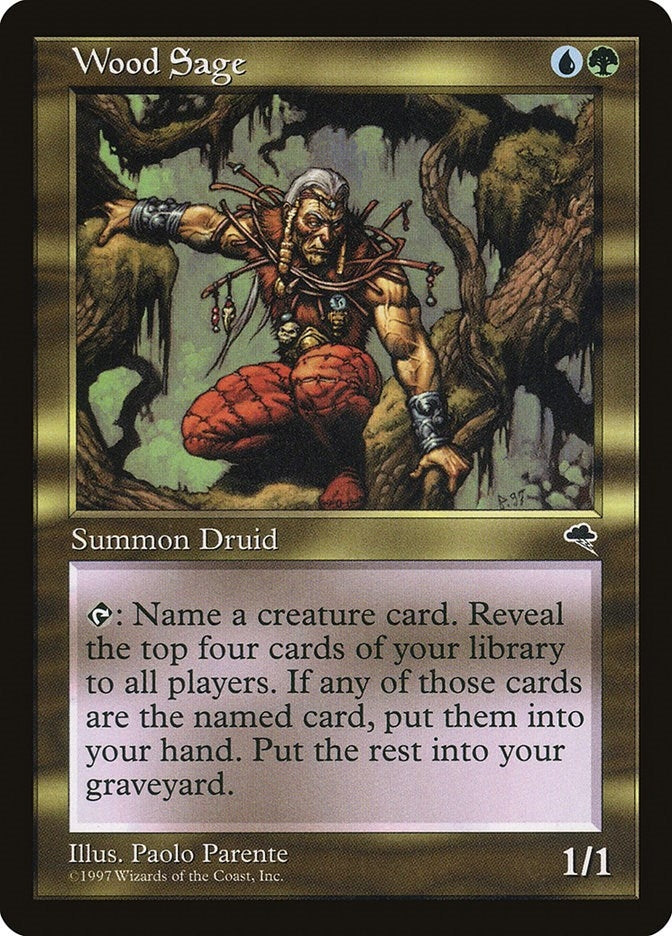 Image for Wood Sage (275) (TMP) - Magic: The Gathering