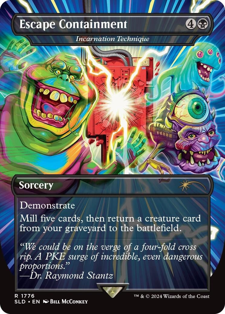 Image for Escape Containment - Incarnation Technique (1776) (SLD) - Magic: The Gathering