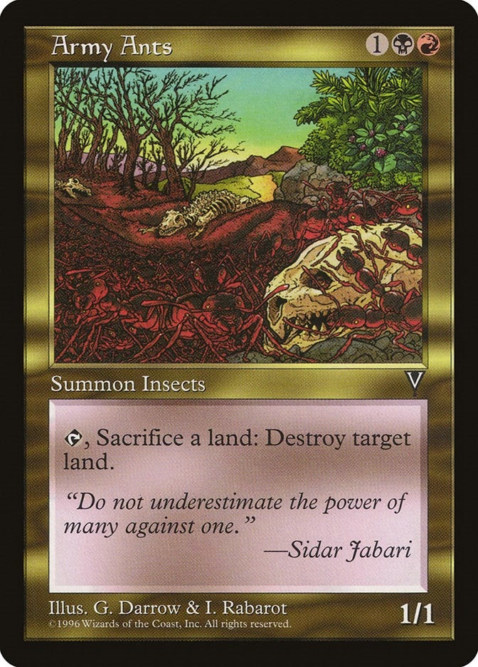 Image for Army Ants (VIS) - Magic: The Gathering