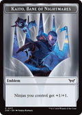 Image for Emblem - Kaito, Bane of Nightmares // Gremlin Double-Sided Token (17 // 11) (DSK) - Magic: The Gathering