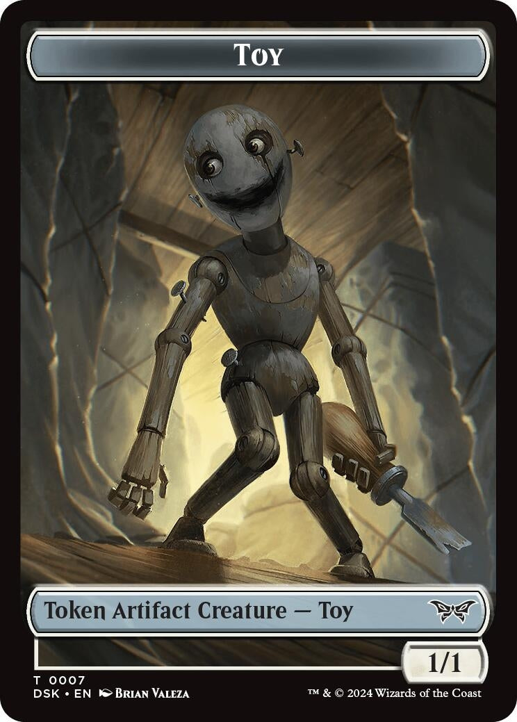 Image for Toy // Spider Double-Sided Token (7 // 12) (DSK) - Magic: The Gathering