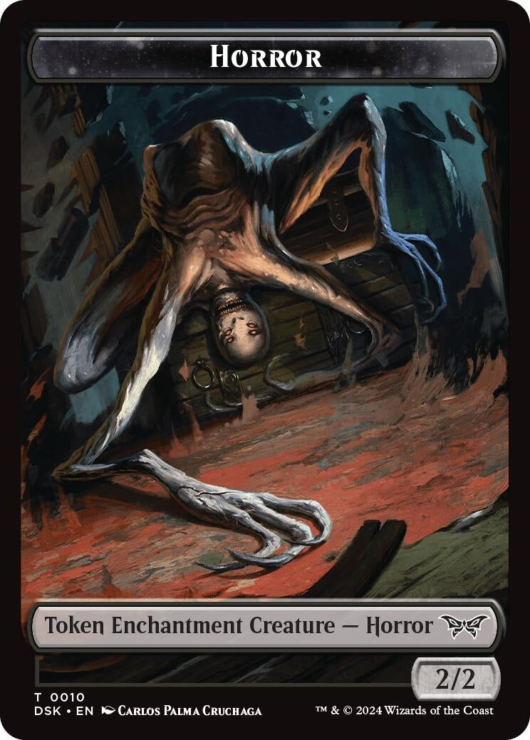 Image for Horror Token (10) (DSK) - Magic: The Gathering