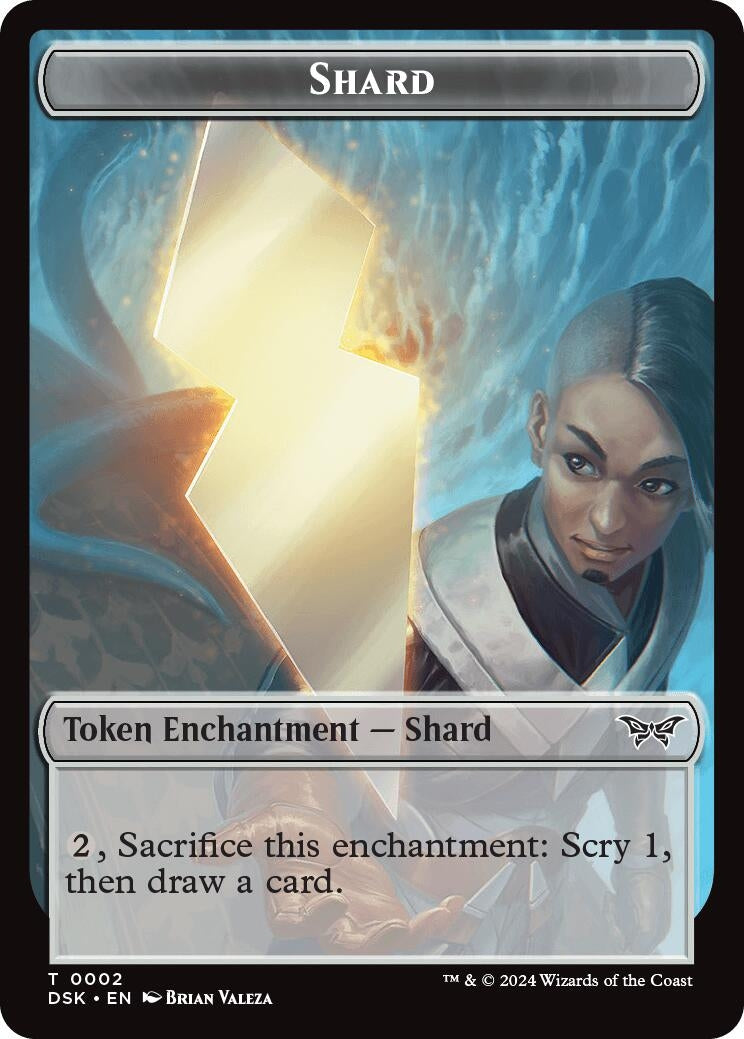 Image for Shard Token (2) (DSK) - Magic: The Gathering