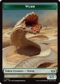Image for Wurm (0018) // Fractal Double-Sided Token (18 // 20) (DSC) - Magic: The Gathering