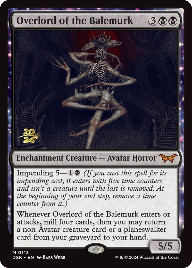Image for Overlord of the Balemurk (113) (PRE) - Magic: The Gathering