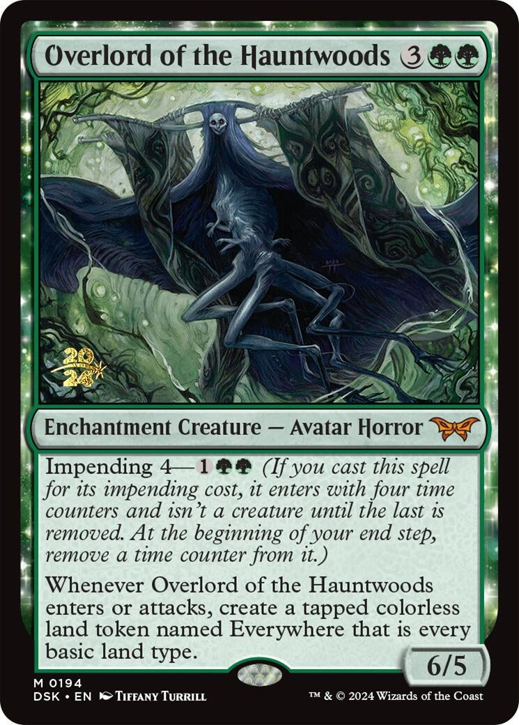 Image for Overlord of the Hauntwoods (194) (PRE) - Magic: The Gathering