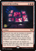 Image for Cursed Recording (0131) (131) (PRE) - Magic: The Gathering