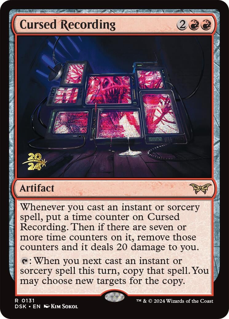 Image for Cursed Recording (0131) (131) (PRE) - Magic: The Gathering