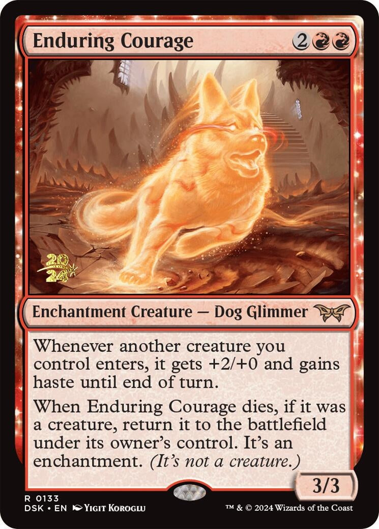 Image for Enduring Courage (133) (PRE) - Magic: The Gathering